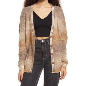 $69 BP. Retro Oversize Cotton Blend Cardigan NEW WITH TAGS MSRP $69